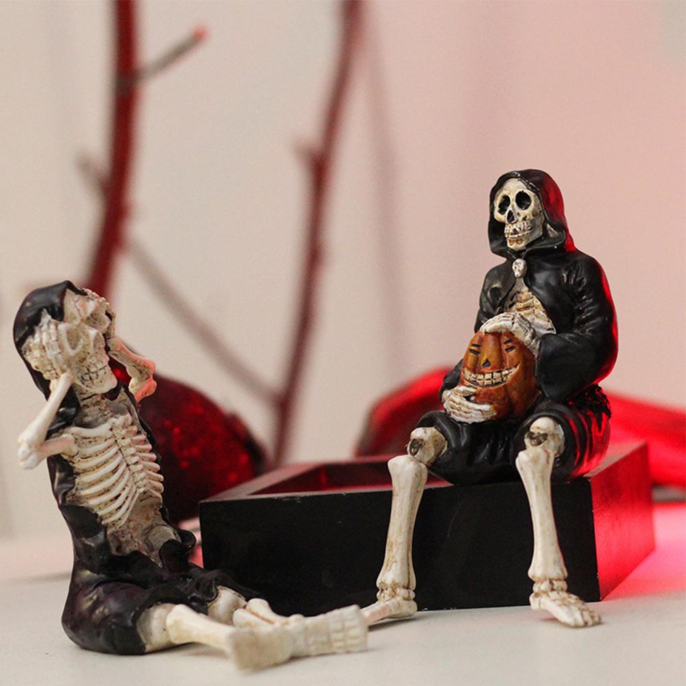 Halloween Skeleton Fake Human Skull Bones Halloween Party Home Bar Dekorationen House Horror Requisiten
