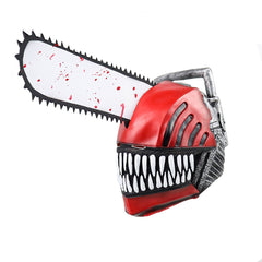 Chainsaw Man Denji Latex Maske Cosplay Halloween Party Kopfbedckung