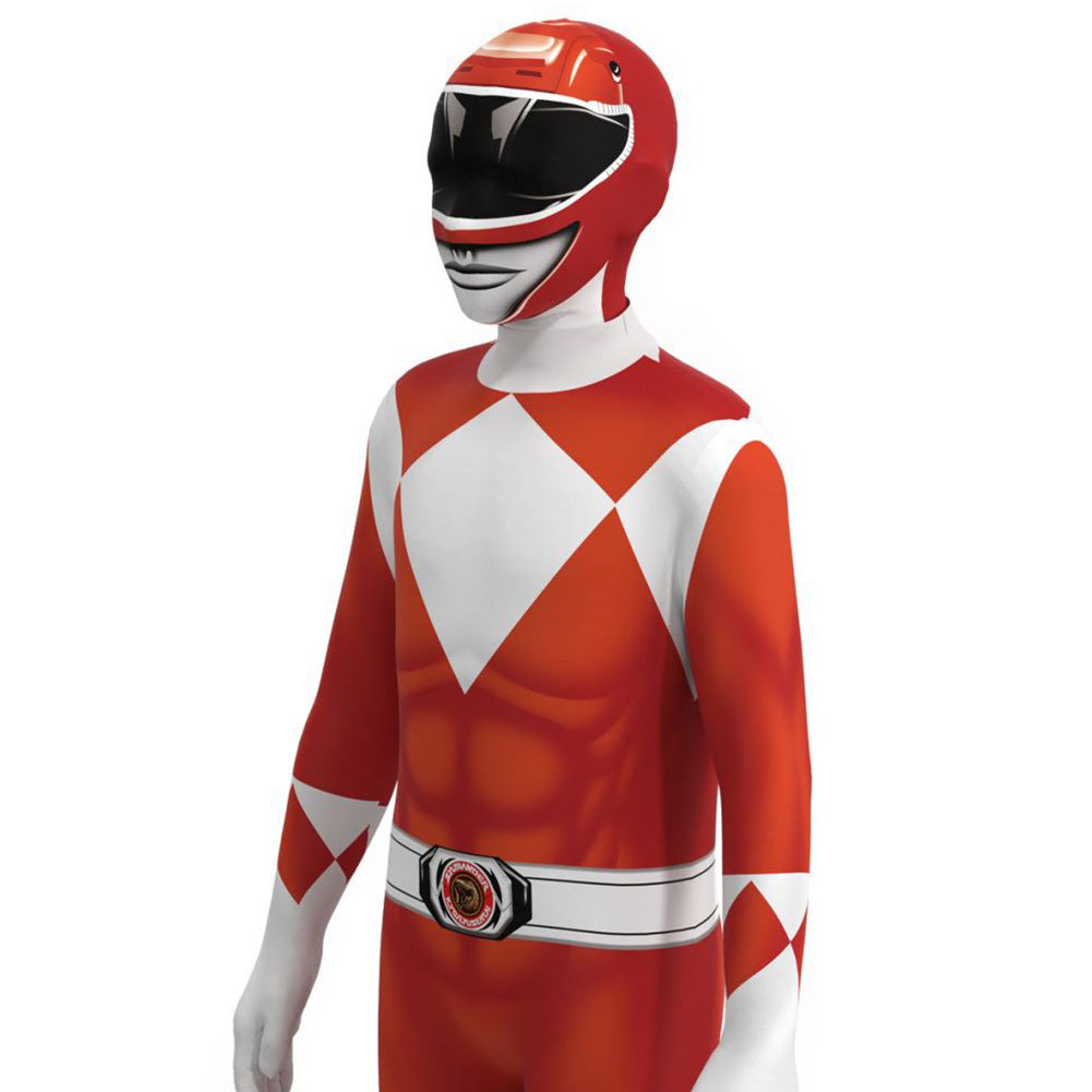 Kinder Mighty Morphin Power Rangers Jason Cosplay Kostüm Halloween Karneval Jumpsuit