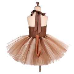 Kinder Mädchen Tier Affe Cosplay Kostüm Outfits Halloween Karneval Party Verkleidung Anzug