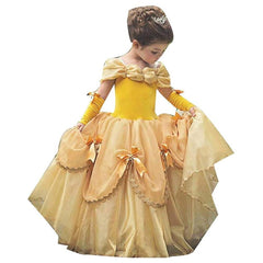 Bella Prinzessin Bella Kleid Cosplay Kostüm Party Kleid  für Kinder Mädchen Halloween Karneval Kleid als Geburtstagsgeschenk - Karnevalkostüme