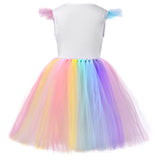 Kinder Mädchen Paillette Einhorn Tutu Kleid Tulle kleid Cosplay Kostüm Halloween Karneval Outfits