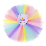 Kinder Mädchen Paillette Einhorn Tutu Kleid Tulle kleid Cosplay Kostüm Halloween Karneval Outfits