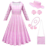 Kinder Mädchen rosa Kleid Cosplay Kostüm Outfits Halloween Karneval Anzug