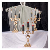 Halloween Rauch Horror Schädel Kopf Kürbis Lampe Led Elektronische Kerze Licht Haunted House Halloween Dekoration Requisiten
