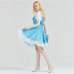 Mittelalterliche Maid  Damen Kleid Cosplay Kostüm Outfits Fantasia Halloween Karneval Party