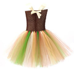 Kinder Mädchen Baby Yoda Cosplay Kostüm Tutu Kleid Halloween Karneval Party Verkleidung Anzug