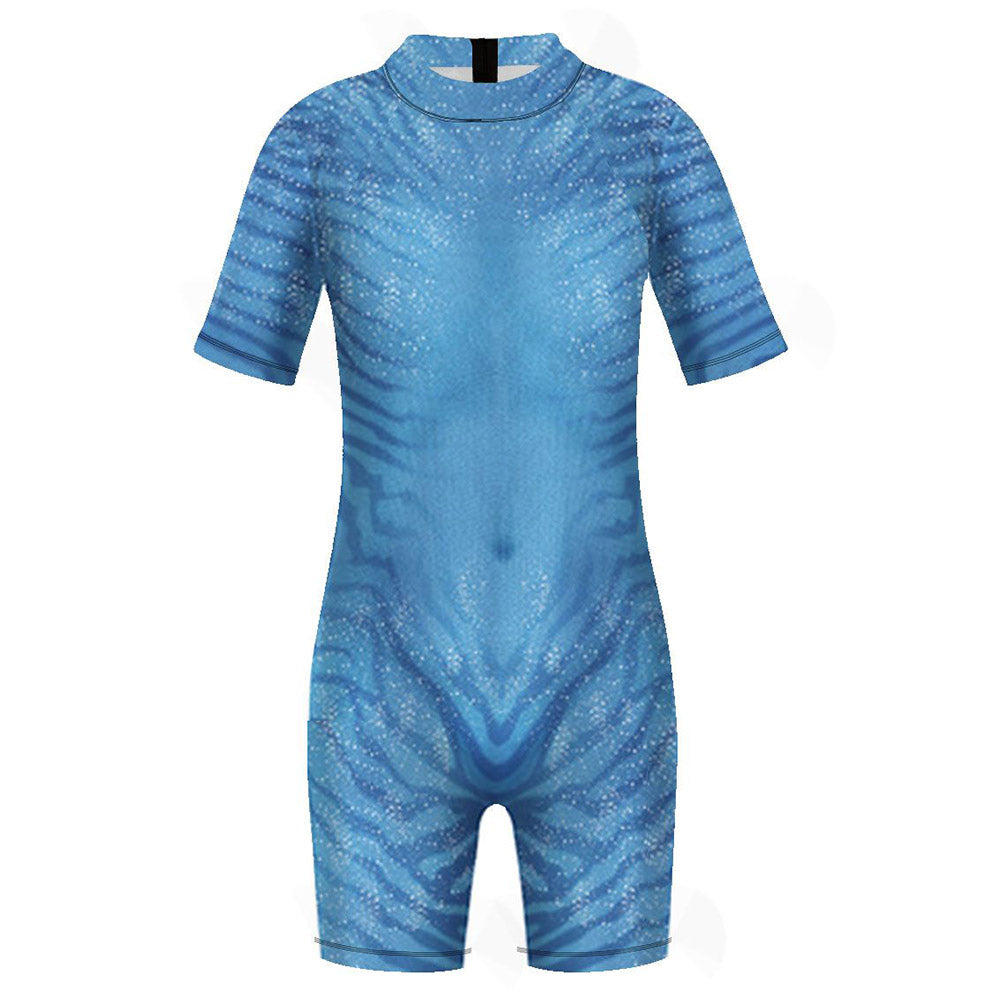 Kinder Avatar Jake Sully Cosplay Kostüm Outfits Halloween Karneval Party Verkleidung Anzug