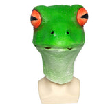 Frosch Maske Cosplay Latex Masken Helm Maskerade Halloween Party Kostüm Requisiten