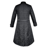 Mittelalterlicher Gothic Punk Mantel Cosplay Kostüm Outfits Halloween Karneval Party Anzug