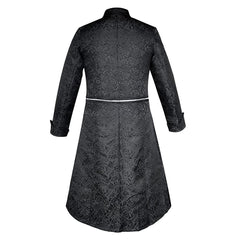 Mittelalterlicher Gothic Punk Mantel Cosplay Kostüm Outfits Halloween Karneval Party Anzug