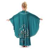 Frozen Prinzessin Königin Anna Mädchen Kleid Halloween Kinder Party Kleid
