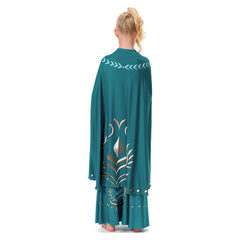 Prinzessin Königin Anna Mädchen Kleid Halloween Kinder Party Kleid