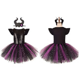 Kinder Mädchen Hexe Cosplay Kostüm Outfits Halloween Karneval Party Verkleidung Anzug