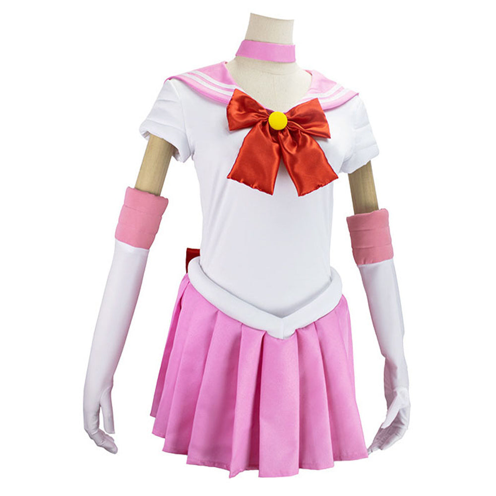 Sailor Moon Chibiusa Damen  Cosplay Kostüm Halloween Karneval Verkleidungsanzug
