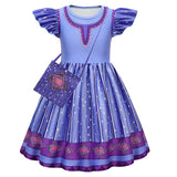 Kinder Mädchen Cosplay Kostüm Outfits Halloween Karneval Party Anzug
