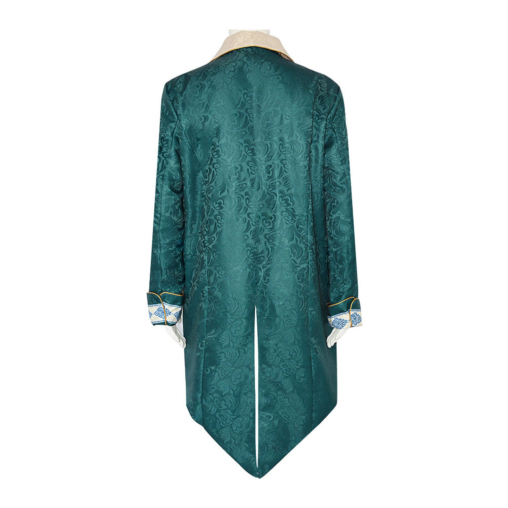Hallowen Mittelalterlicher Smoking Cosplay Herren Kostüm Outfits Halloween Karneval Anzug
