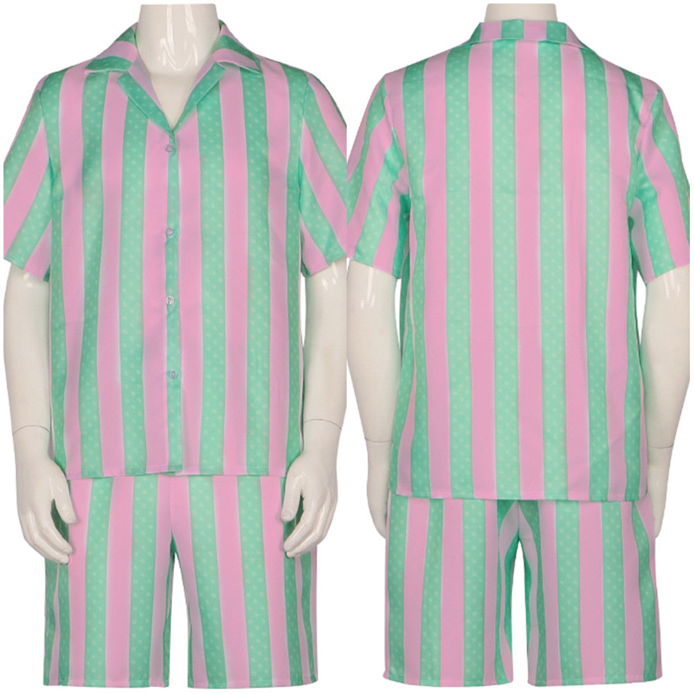 Kenny Strand Shirt Shorts Herren Outfits Halloween Karneval Verkleidung Rollenspiel Anzug