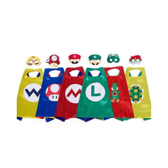 The Super Mario Cosplay Kostüm Umhang Outfits Halloween Karneval Party