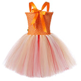 Kinder Mädchen Moana Cosplay Kostüm Outfits tutu Kleid Fantasia Halloween Party