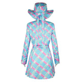 Damen Kurzarm Sommerkleider Outfits mit Hut Freizeitkleid Erwachsene Damen-Strandkleid