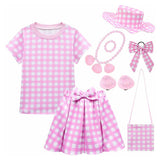 Kinder Mädchen rosa Kostüm Outfits Halloween Karneval Party Anzug