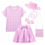 Kinder Mädchen rosa Kostüm Outfits Halloween Karneval Party Anzug