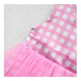 Kinder Mädchen rosa Ärmellos Tutu Kleid Kostüm Outfits