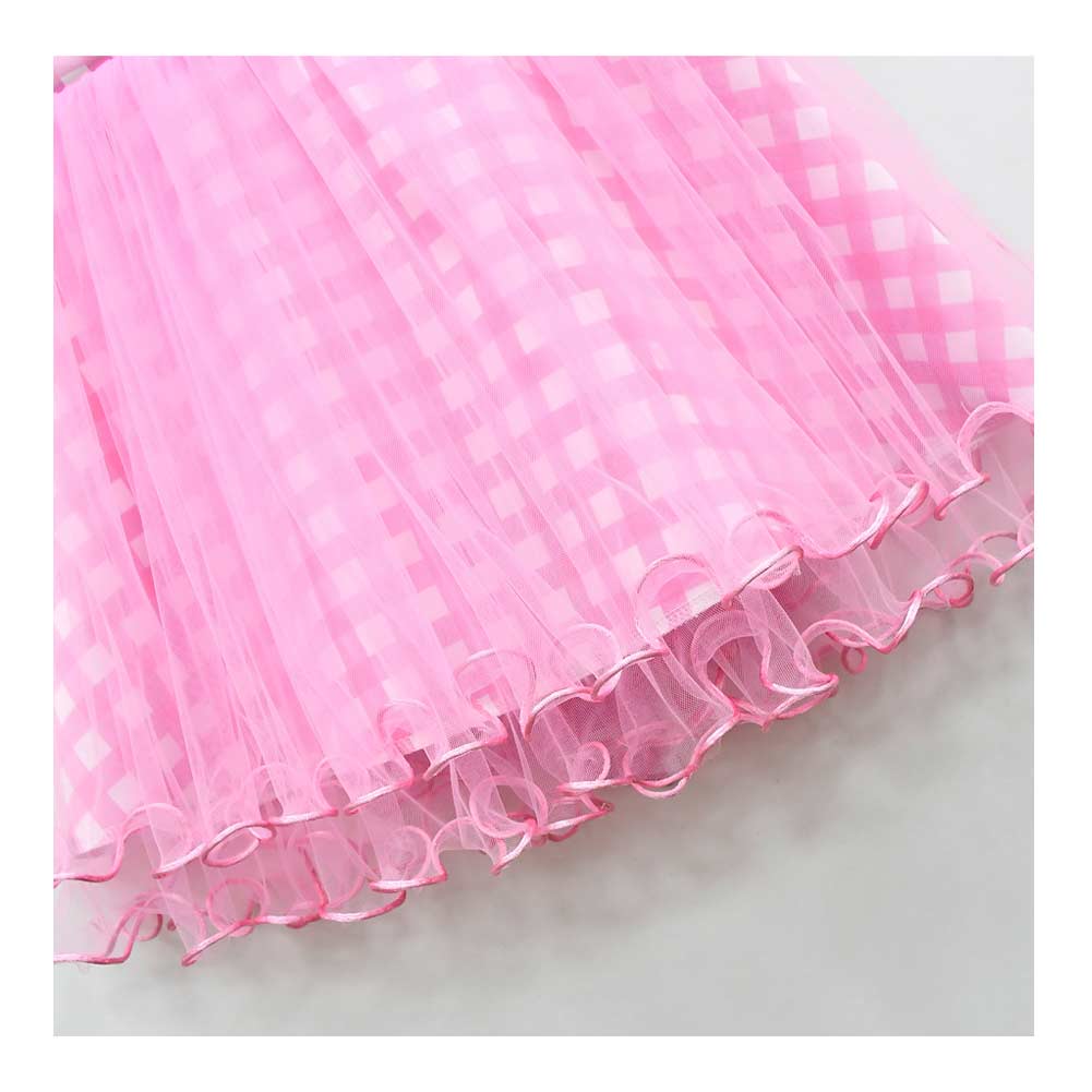 Kinder Mädchen rosa Ärmellos Tutu Kleid Kostüm Outfits