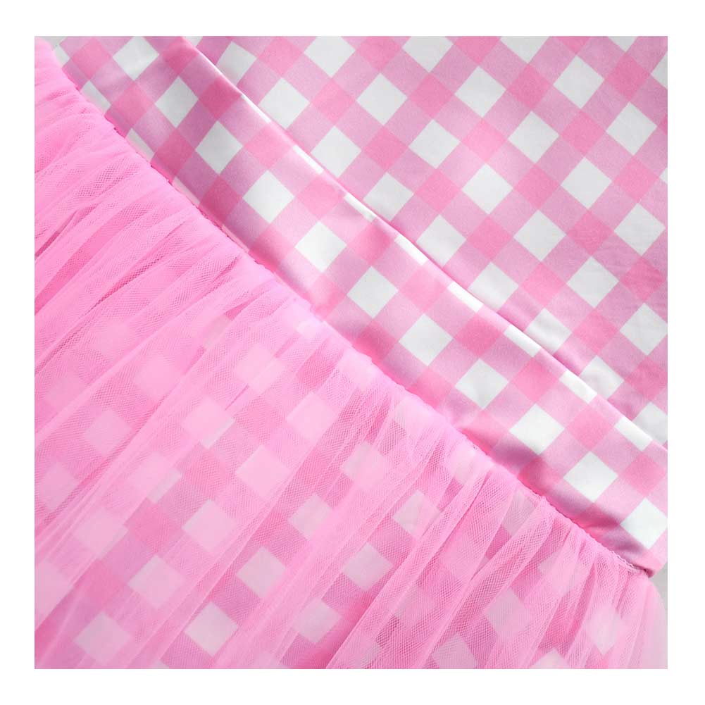 Kinder Mädchen rosa Ärmellos Tutu Kleid Kostüm Outfits