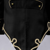 Herren Mittelalterlich Steampunk Smoking Gothic Vintage Renaissance Jacken Viktorianisch Halloween Cosplay Kostüm Karneval Party Mäntel