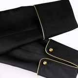 Herren Mittelalterlich Steampunk Smoking Gothic Vintage Renaissance Jacken Viktorianisch Halloween Cosplay Kostüm Karneval Party Mäntel
