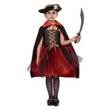 Kinder Mädchen Pirat Cosplay Kostüm Outfits Halloween Karneval Party tutu Kleid