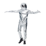 unisex Astronaut Alien UFO Cosplay Kostüm Outfits Halloween Karneval Party Verkleidung Anzug