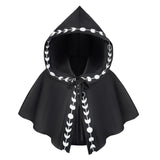 Halloween Mittelalterliche Kapuze Kurzmantel Umhang  Halloween Karneval Outfits