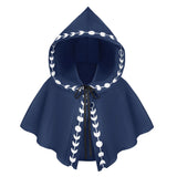 Halloween Mittelalterliche Kapuze Kurzmantel Umhang  Halloween Karneval Outfits