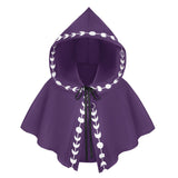 Halloween Mittelalterliche Kapuze Kurzmantel Umhang  Halloween Karneval Outfits