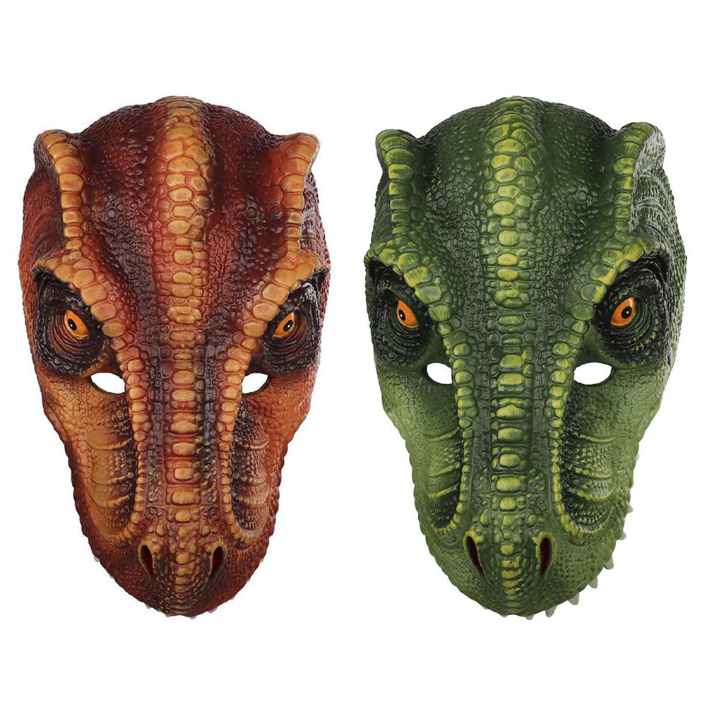 2 Stück Dinosaurier Tyrannosaurus Perücke Hitzebeständig Synthetisches Haar Karneval Halloween Party Requisiten