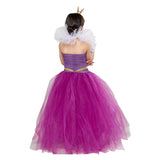 Kinder Mädchen Evil Queen Cosplay Kostüm Outfits Halloween Karneval Party tutu  Anzug
