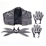 Jack Skellington Cosplay Kostüm unisex Outfits Halloween Karneval Party