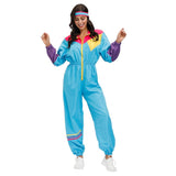 80er Jahre Disco Kostüme Erwachsene Damen Karneval Party Halloween Kostüm