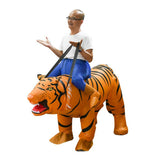 Tiger Kinder/Erwachsene Tiger Aufblasbar Kostüm Fettkostüm Faschingkostüme