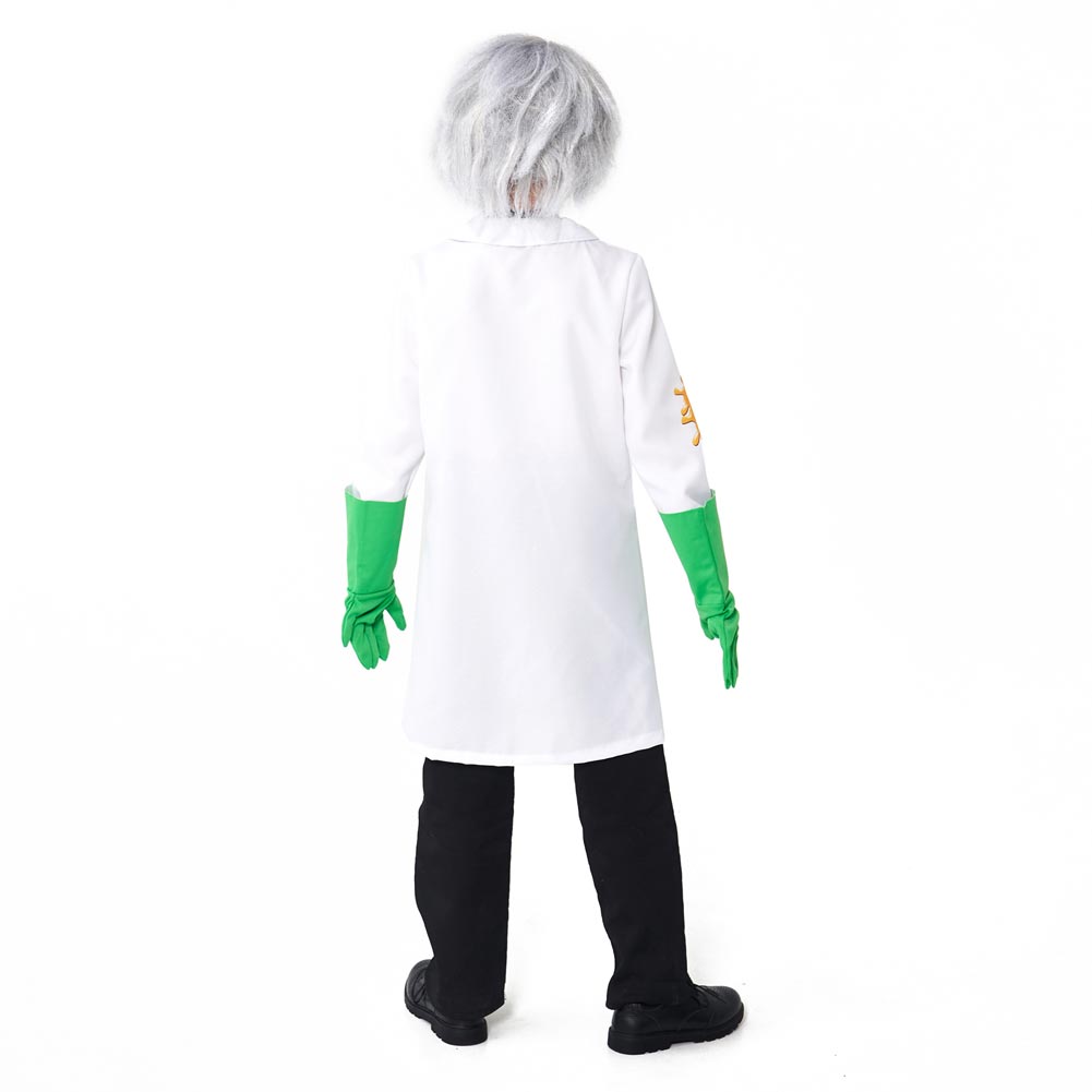 Kinder Wissenschaftsgeek Cosplay Kostüm Outfits Halloween Karneval Anzug