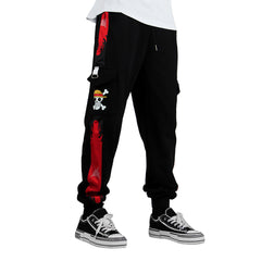 One Piece Monkey D. Luffy Herren Sporthose 3D Druck täglich Jogginghose Trainingshose