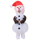 Aufblasbare Schneemann Weihnachten Cosplay Karneval Erwachsene Kostüm