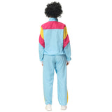 Retro Vintage Hip-Hop Disco Cosplay Kostüm Outfits Halloween Karneval Anzug