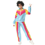 Retro Vintage Hip-Hop Disco Cosplay Kostüm Outfits Halloween Karneval Anzug