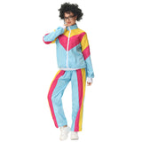 Retro Vintage Hip-Hop Disco Cosplay Kostüm Outfits Halloween Karneval Anzug