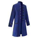 Mittelalterliche Vintage Stehkragen Jacquard Jacke Cosplay Kostüm Halloween Karneval Party Verkleidung Anzug