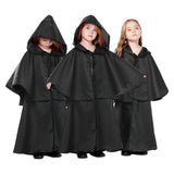 Kinder Mittelalterlich Umhang Hooded Cape mittelalterliche Karneval Halloween Kapuzenumhang